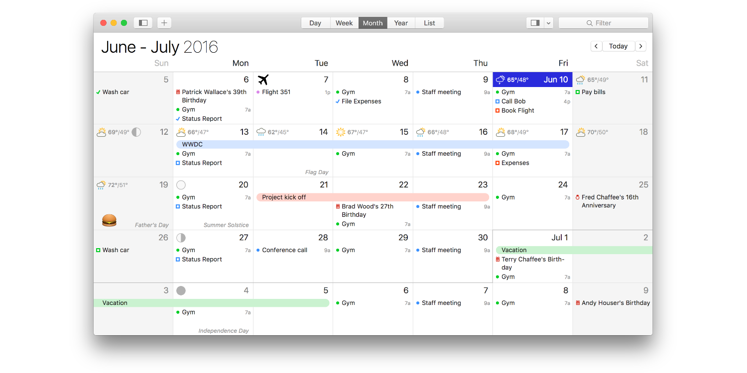 Calendar Schedule Apps Mac